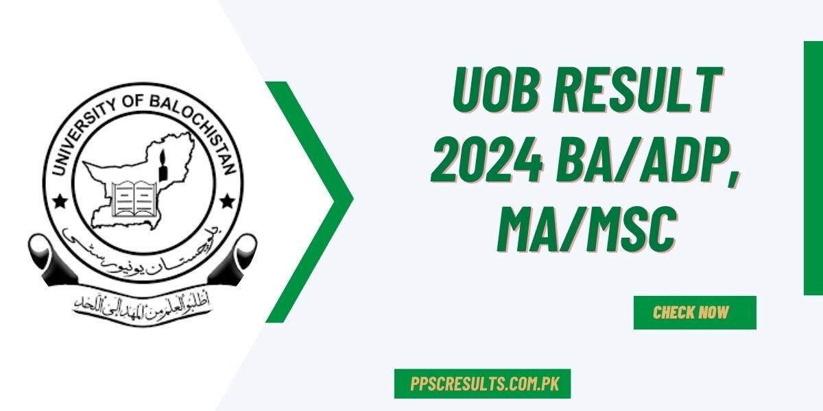 UOB Result 2024 BAADP, MAMSc