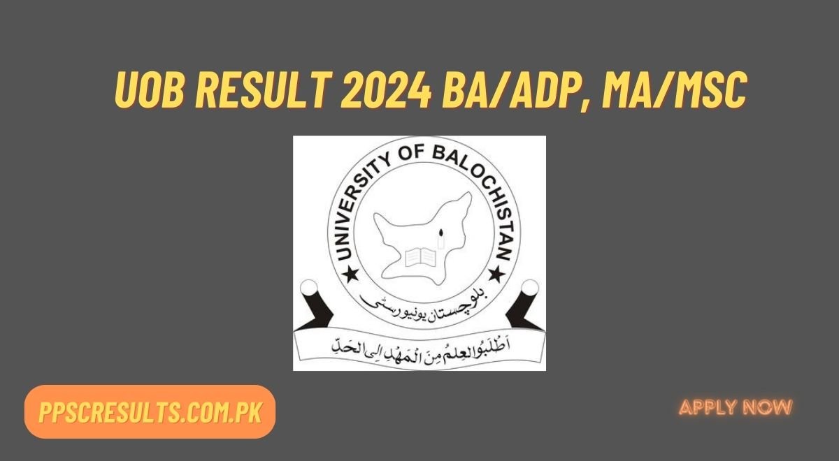 UOB Result 2024 BA/ADP, MA/MSc