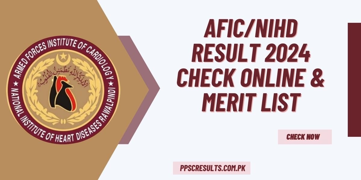 AFICNIHD Result 2024 Check Online & Merit List