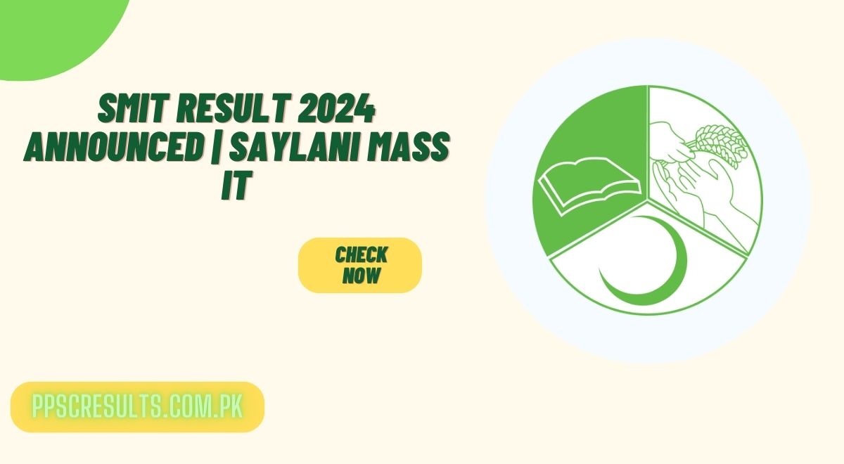 SMIT Result 2024 Announced Saylani Mass IT 