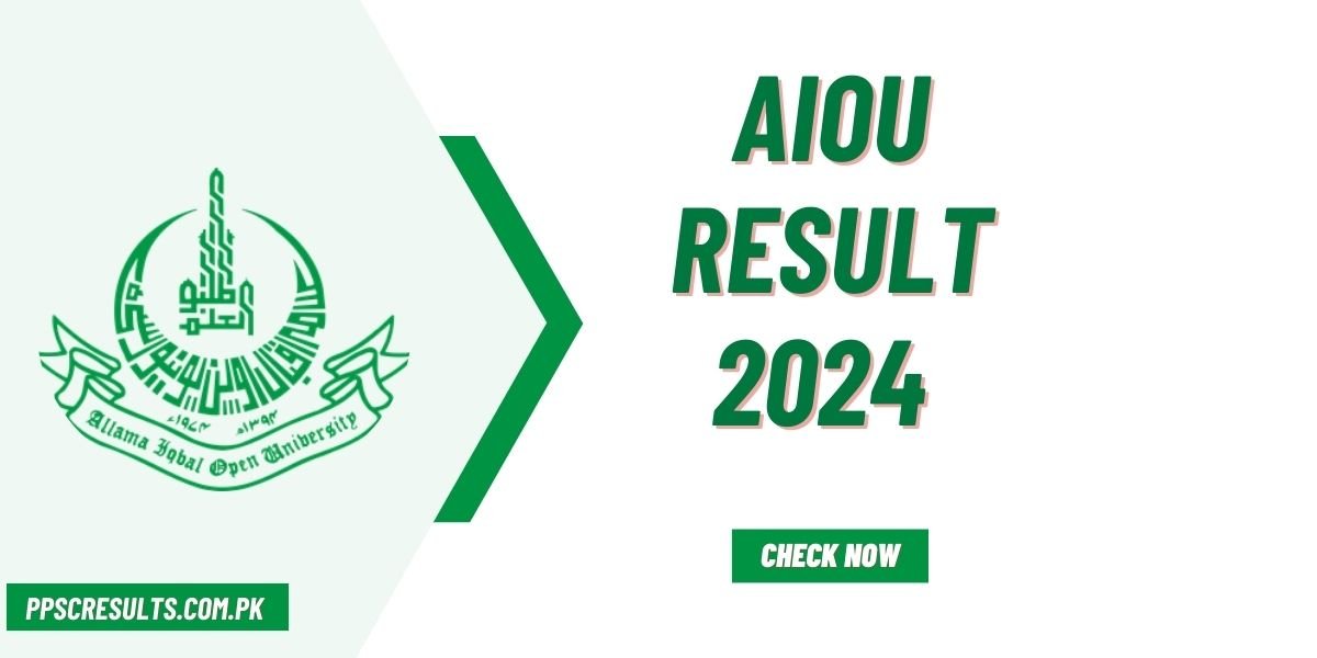 AIOU Result 2024 By Roll No Check Online @ aiou.edu.pk