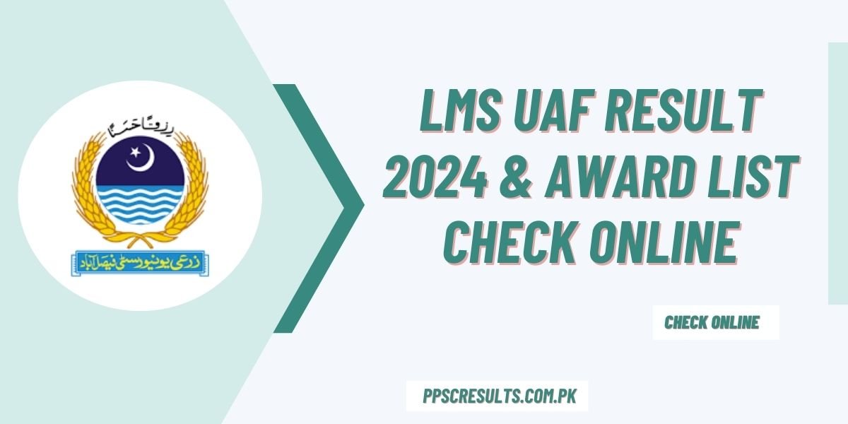 LMS UAF Result 2024 & Award List Check Online