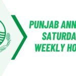 Punjab Announces Saturday As Weekly Holiday In Govt Schools