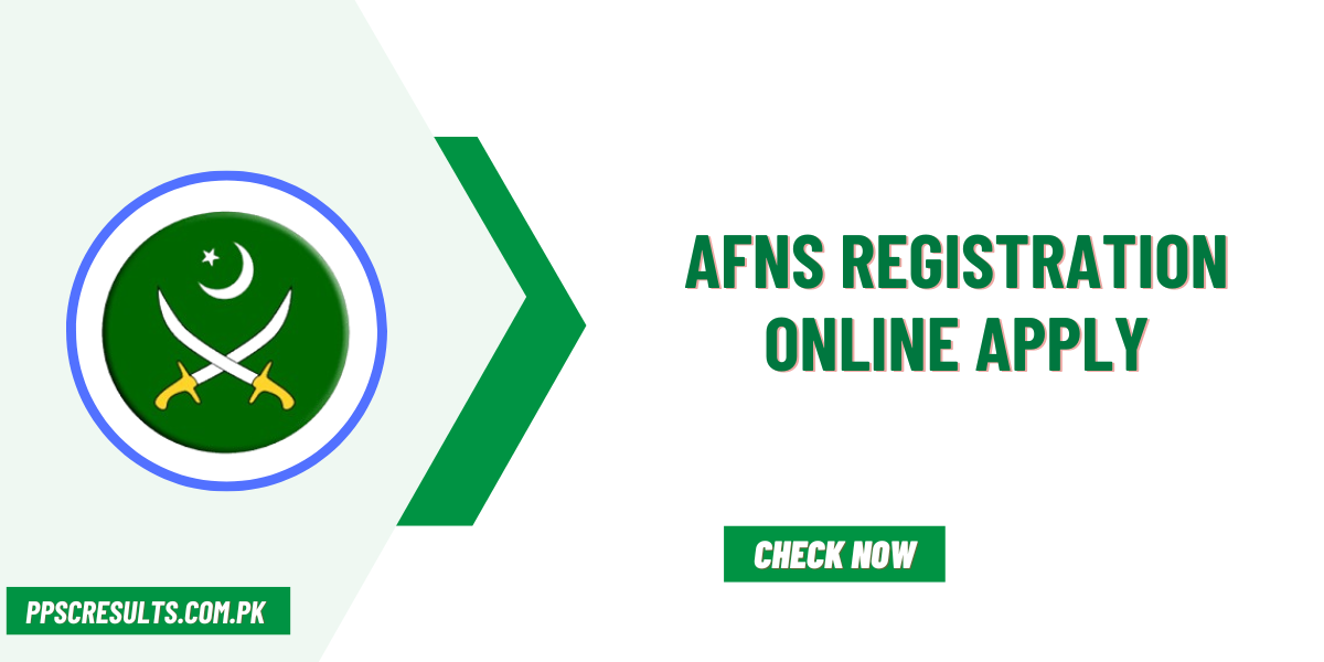 AFNS Registration Online Apply