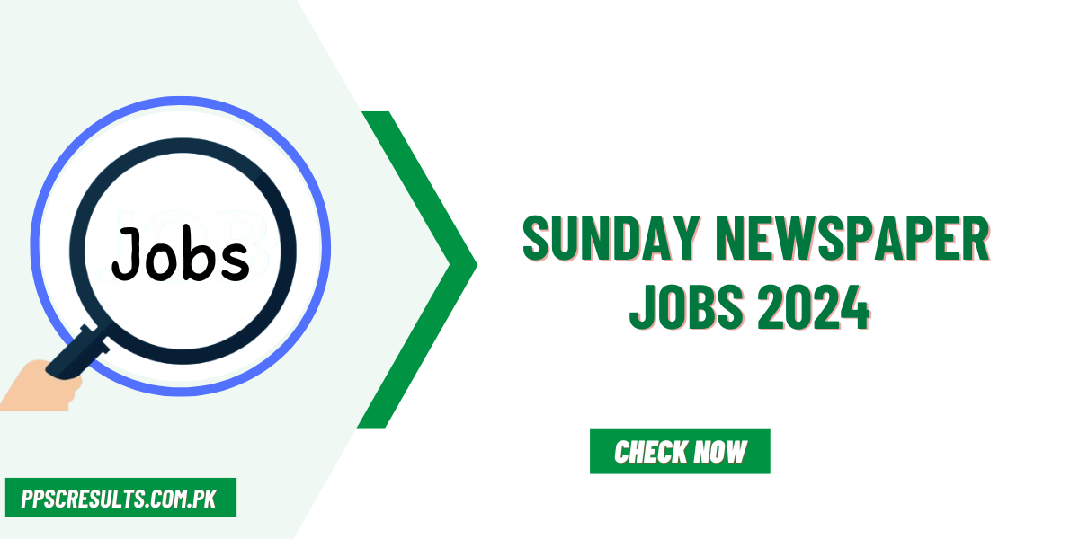 Sunday Newspaper Jobs 28 July 2024