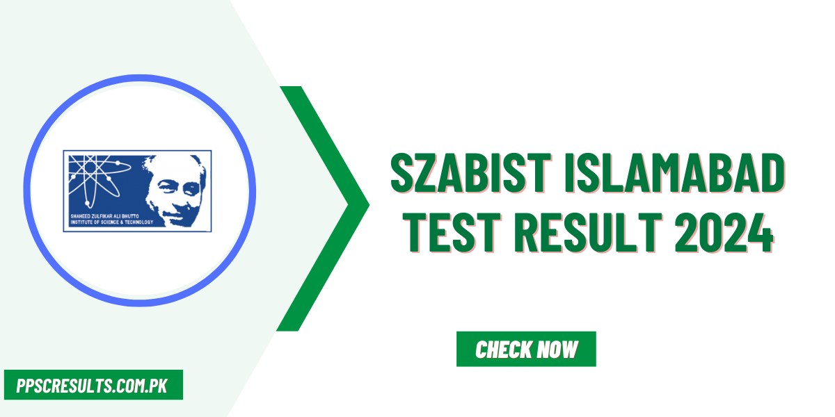 Szabist islamabad Test Result 2024