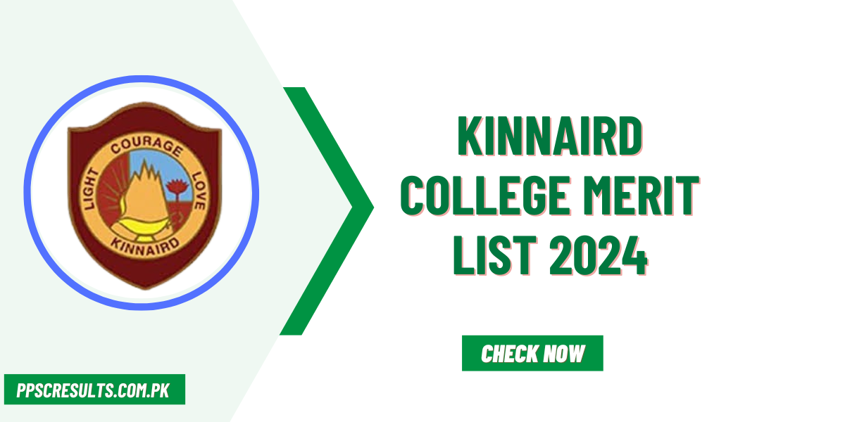 kinnaird College Merit List 2024