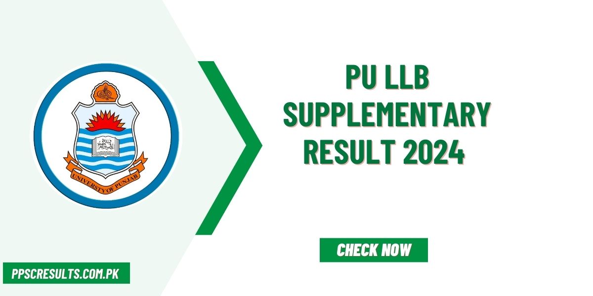 PU LLB Supplementary Result 2024 Check Online