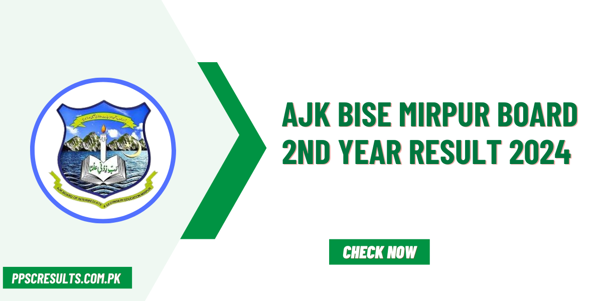 AJK BISE Mirpur Board 2nd Year Result 2024