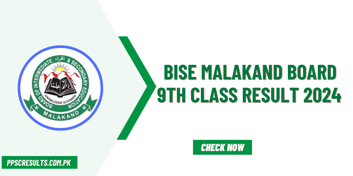 BISE Malakand Board 9th Class Result 2024