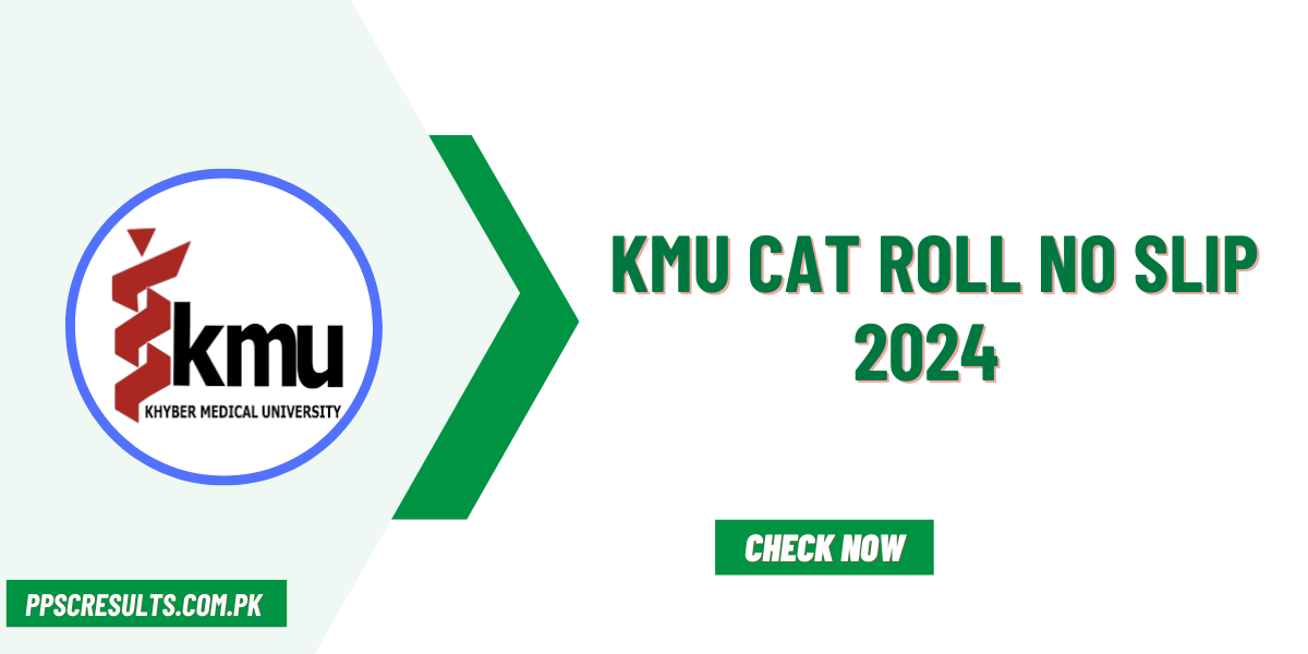 KMU CAT Roll No Slip 2024