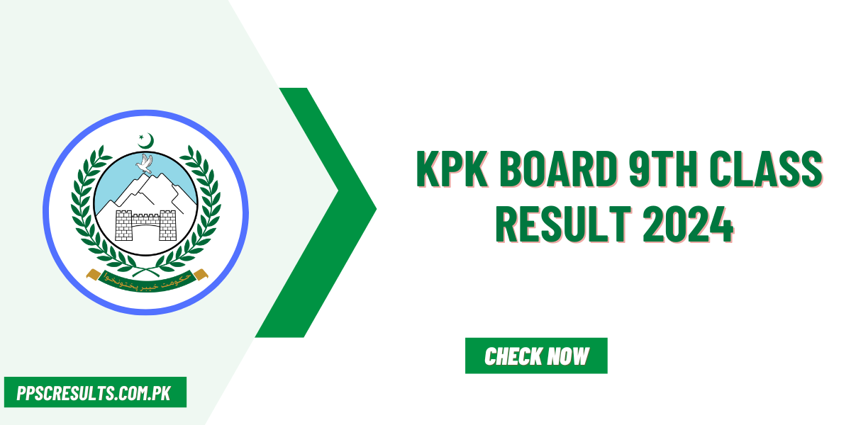 KPK Board 9th Class Result 2024