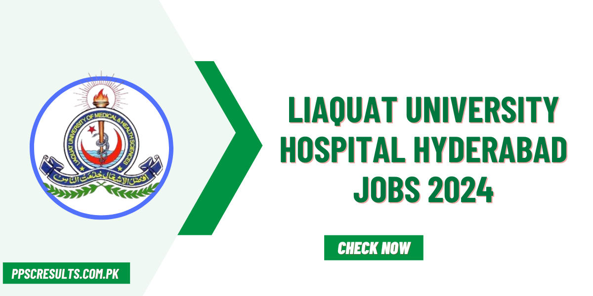 Liaquat University Hospital Hyderabad Jobs 2024