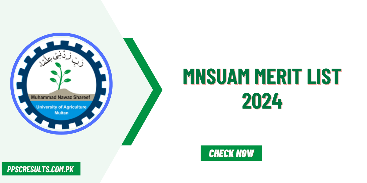 MNSUAM Merit List 2024