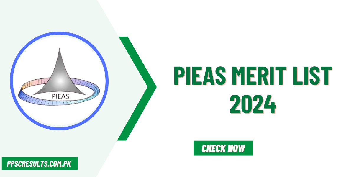 PIEAS Merit List 2024