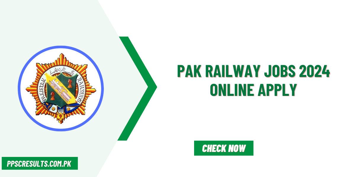 Pak Railway Jobs 2024 Online Apply