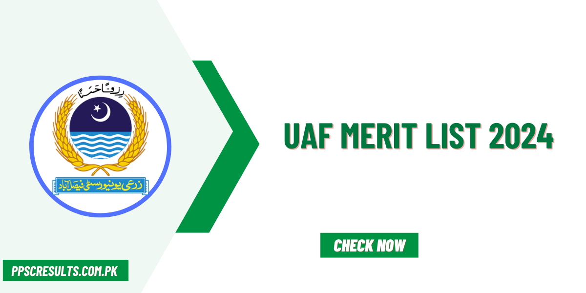 UAF Merit List 2024