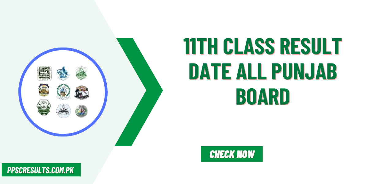 11th Class Result Date All Punjab Board