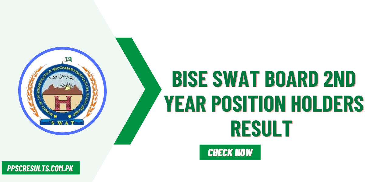 BISE Swat Board 2nd Year Position Holders Result